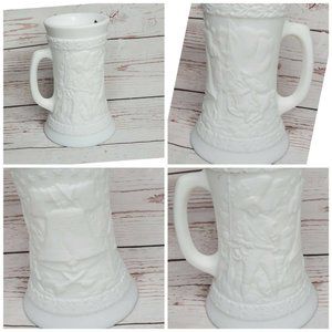 Vintage Fenton White Stein Mug